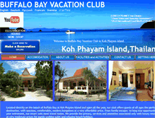 Tablet Screenshot of buffalobayclub.com